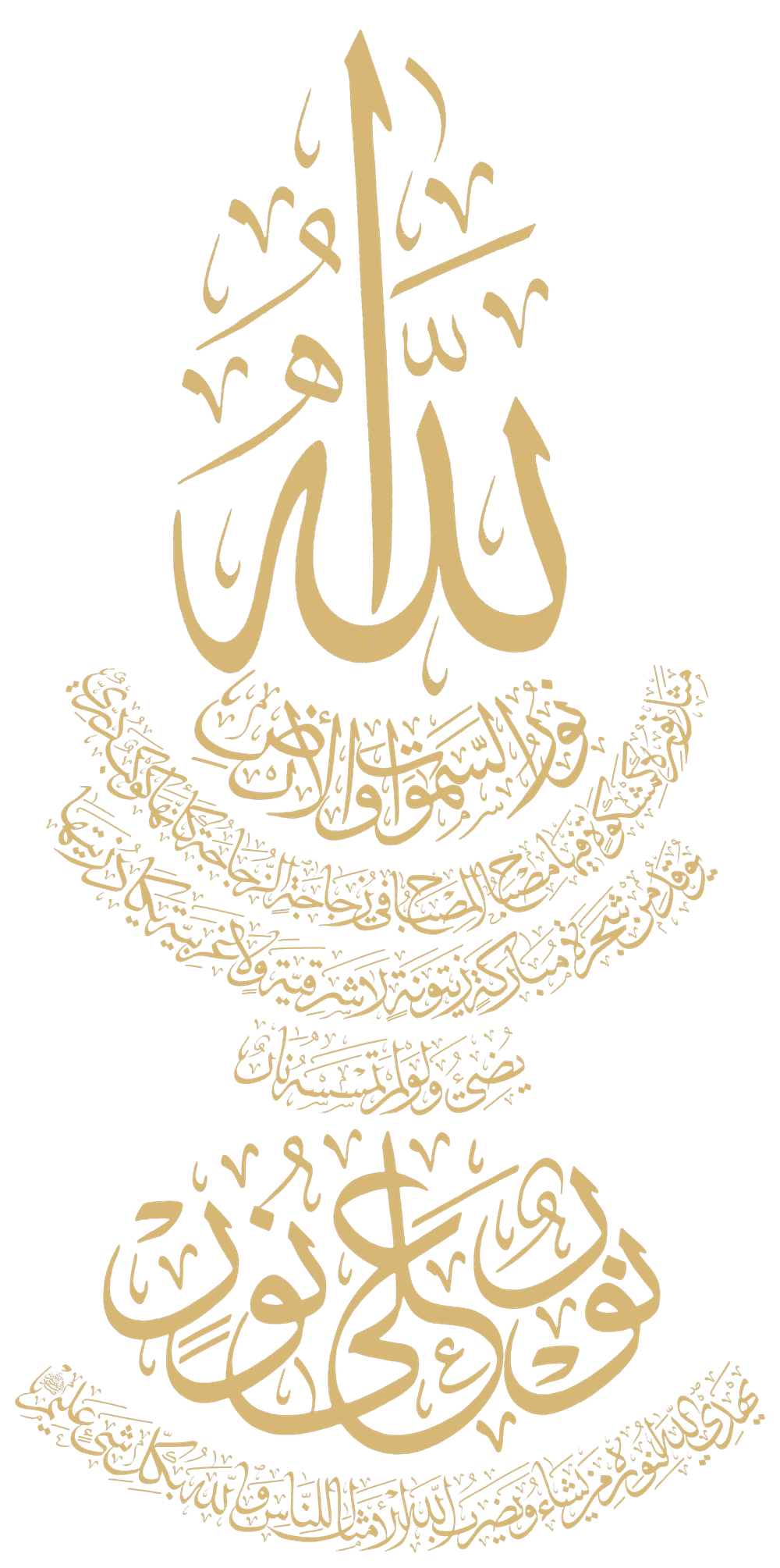اللَّهُ نُورُ السَّمَاوَاتِ وَالْأَرْضِ — آية النور